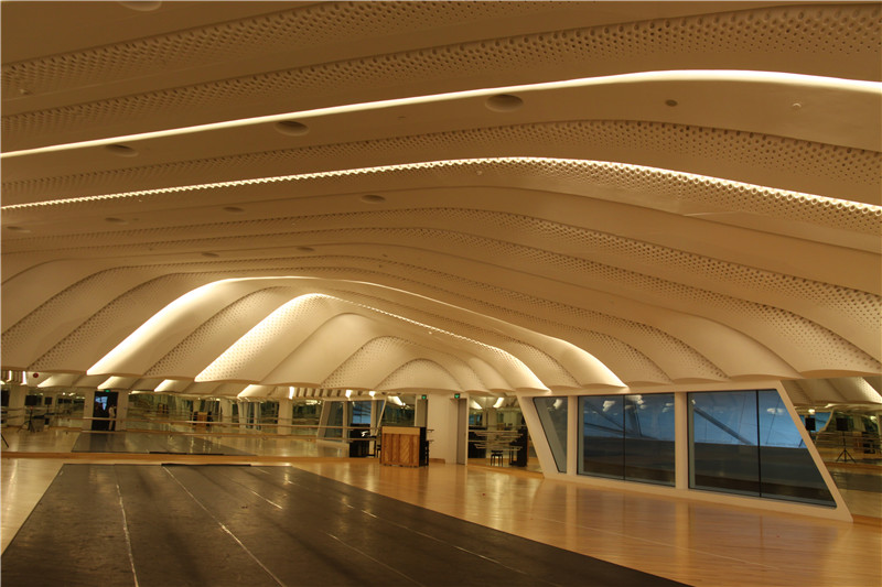 广州歌剧院室内房顶